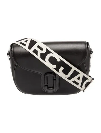 Pre-owned Marc Jacobs Leather Shoulder Bag In Black