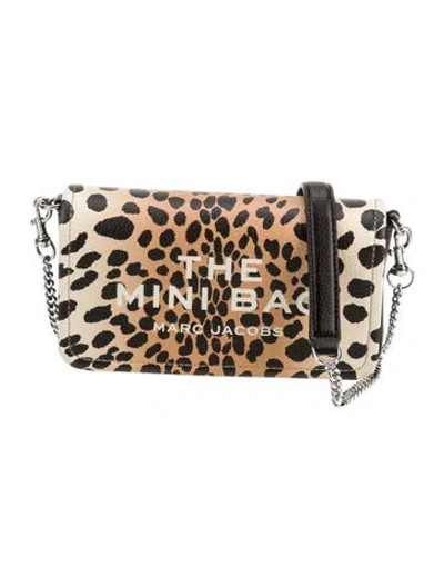 Pre-owned Marc Jacobs Leather Shoulder Bag In Black