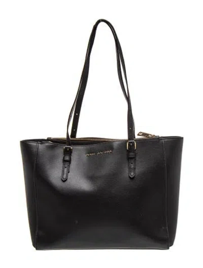 Pre-owned Marc Jacobs Leather Shoulder Bag In Black