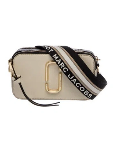 Pre-owned Marc Jacobs Leather Shoulder Bag In Black
