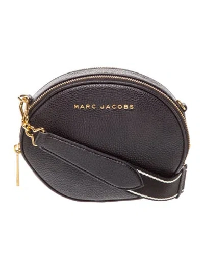 Pre-owned Marc Jacobs Leather Shoulder Bag In Black