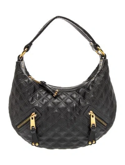 Pre-owned Marc Jacobs Leather Shoulder Bag In Black