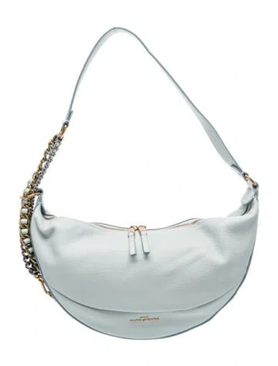 Pre-owned Marc Jacobs Leather Shoulder Bag In Blue