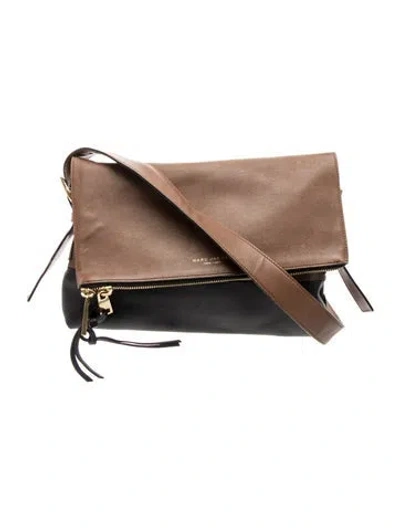 Pre-owned Marc Jacobs Leather Shoulder Bag In Brown