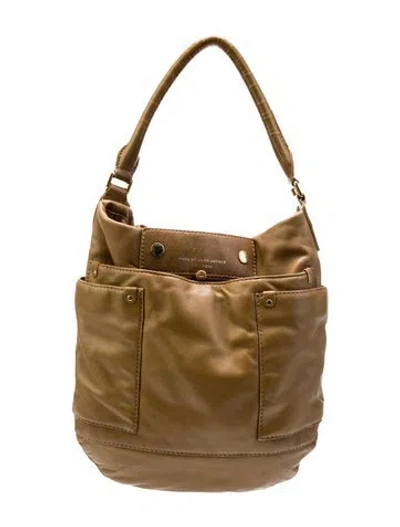 Pre-owned Marc Jacobs Leather Shoulder Bag In Brown