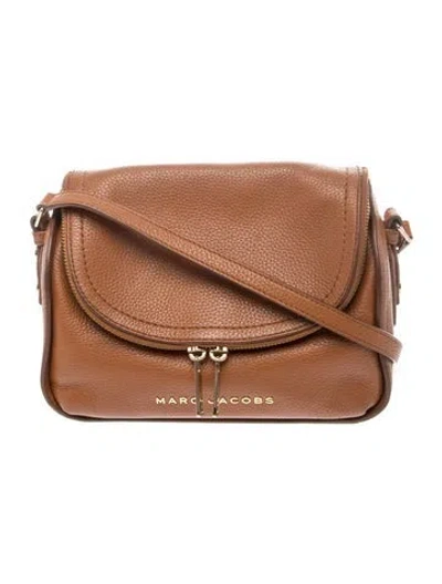 Pre-owned Marc Jacobs Leather Shoulder Bag In Brown