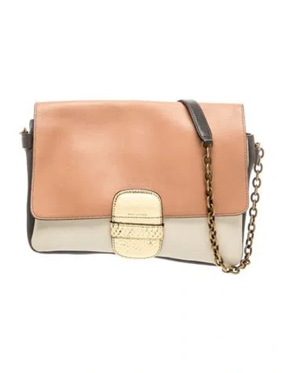Pre-owned Marc Jacobs Leather Shoulder Bag In Brown