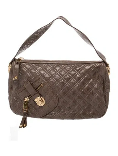 Pre-owned Marc Jacobs Leather Shoulder Bag In Brown