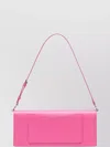 Marc Jacobs Leather Shoulder Bag Featuring Flower Cutout