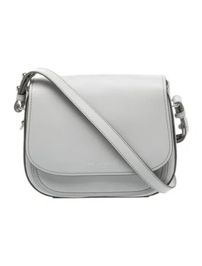 Pre-owned Marc Jacobs Leather Shoulder Bag In Gray