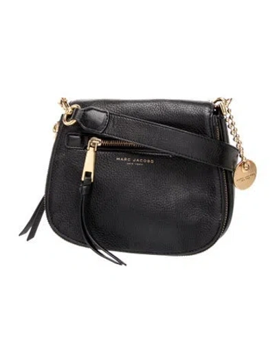 Pre-owned Marc Jacobs Leather Shoulder Bag In Gray