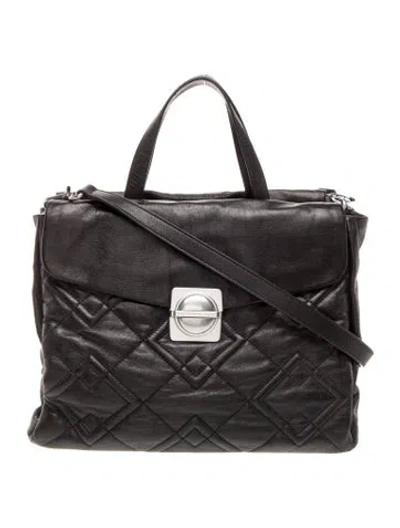 Pre-owned Marc Jacobs Leather Shoulder Bag In Green