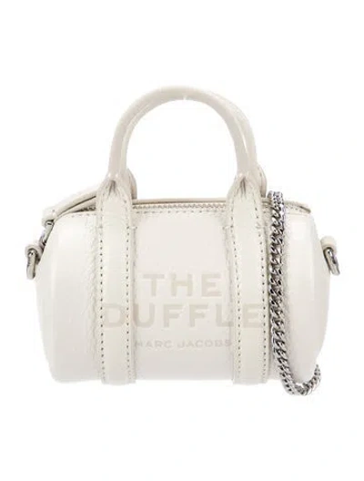 Pre-owned Marc Jacobs Leather Shoulder Bag In Neutral