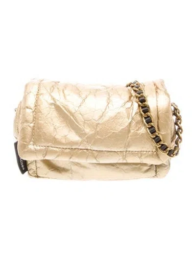 Pre-owned Marc Jacobs Leather Shoulder Bag In Neutral