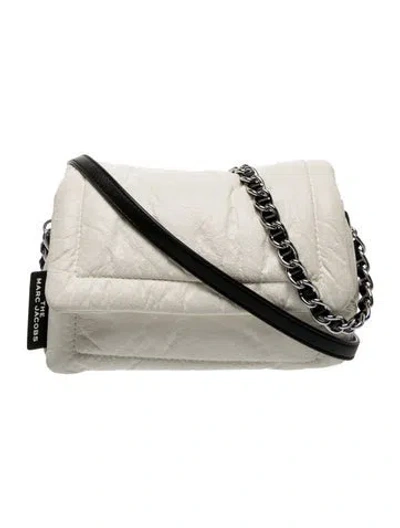 Pre-owned Marc Jacobs Leather Shoulder Bag In Neutral