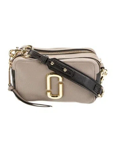 Pre-owned Marc Jacobs Leather Shoulder Bag In Neutral