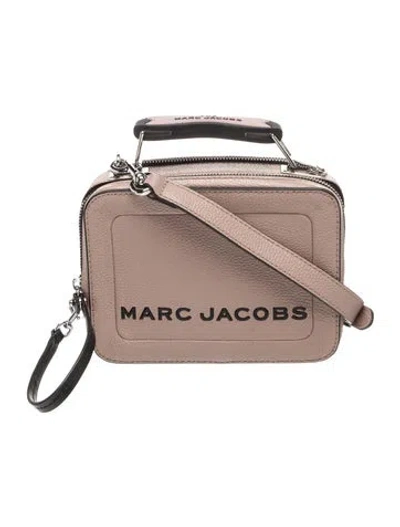 Pre-owned Marc Jacobs Leather Shoulder Bag In Neutral