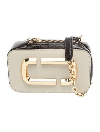 Pre-owned Marc Jacobs Leather Shoulder Bag In Neutral