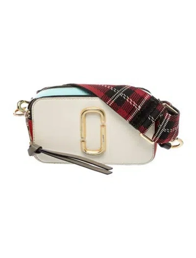 Pre-owned Marc Jacobs Leather Shoulder Bag In Neutral