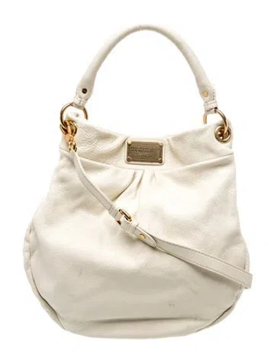 Pre-owned Marc Jacobs Leather Shoulder Bag In Neutral
