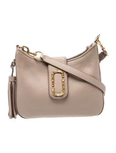 Pre-owned Marc Jacobs Leather Shoulder Bag In Neutral