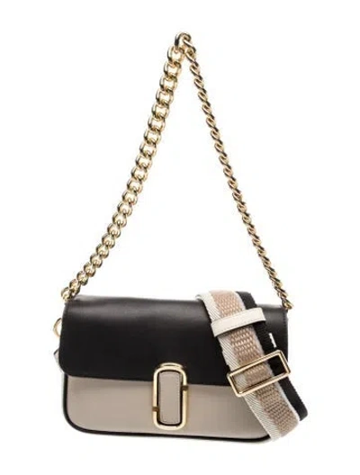 Pre-owned Marc Jacobs Leather Shoulder Bag In Neutral