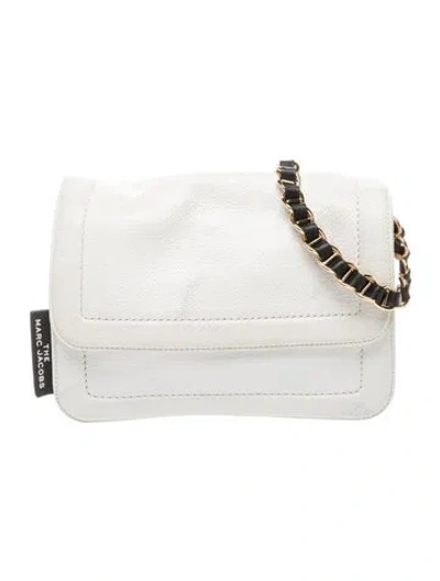 Pre-owned Marc Jacobs Leather Shoulder Bag In Neutral