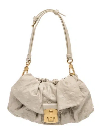 Pre-owned Marc Jacobs Leather Shoulder Bag In Neutrals