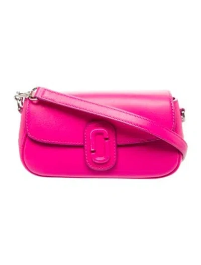 Pre-owned Marc Jacobs Leather Shoulder Bag In Pink
