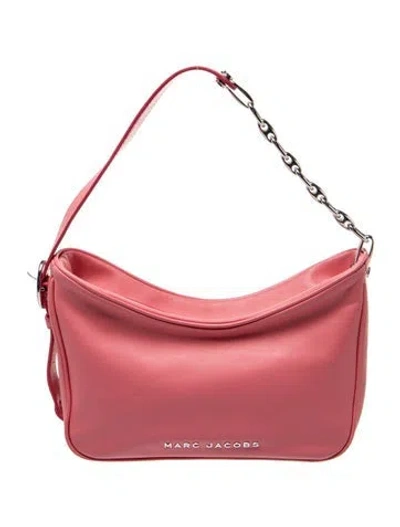 Pre-owned Marc Jacobs Leather Shoulder Bag In Pink