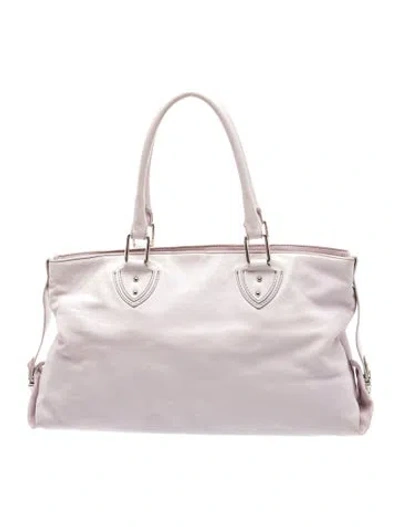 Pre-owned Marc Jacobs Leather Shoulder Bag In Pink