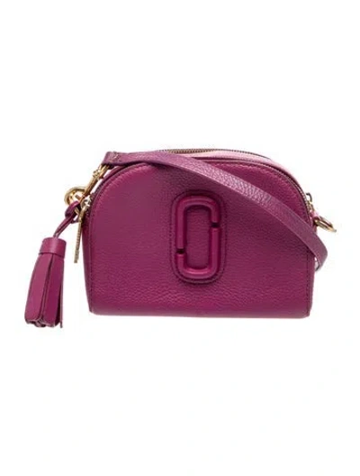 Pre-owned Marc Jacobs Leather Shoulder Bag In Pink