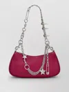 Marc Jacobs Leather Shoulder Bag Top Handle Chain In Pink