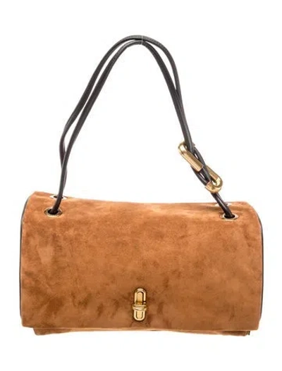 Pre-owned Marc Jacobs Leather Shoulder Bag W/ Tags In Brown