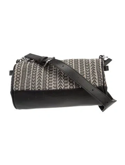 Pre-owned Marc Jacobs Leather Shoulder Bag W/ Tags In Gray