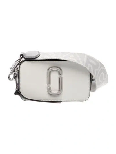 Pre-owned Marc Jacobs Leather Shoulder Bag In White