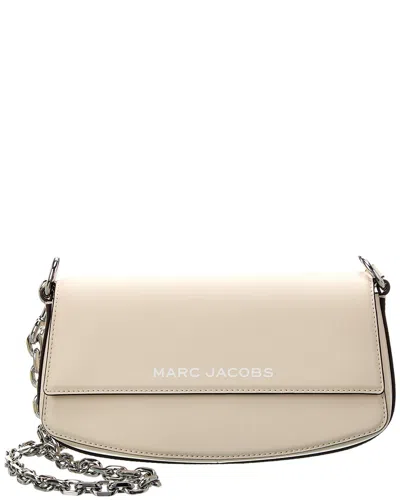 Marc Jacobs Leather Shoulder Bag In White