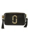 Marc Jacobs Snapshot Bag In Saffiano Leather In Black
