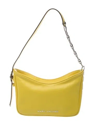 Pre-owned Marc Jacobs Leather Shoulder Bag In Yellow