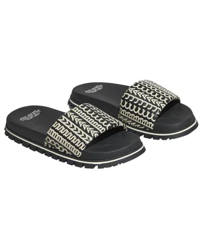 Marc Jacobs The Monogram Slide In Black