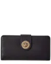 Marc Jacobs Leather Slim Wallet In Black