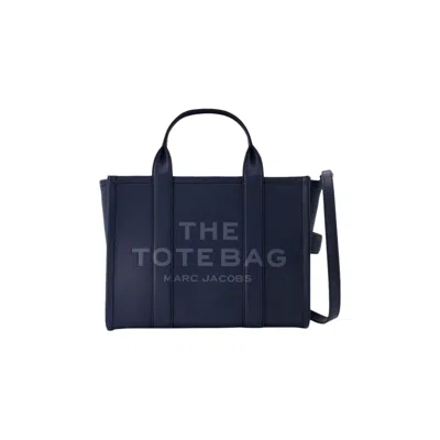 Pre-owned Marc Jacobs Leather Small Tote Bag 'blue'