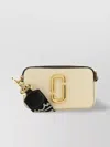 Marc Jacobs The Snapshot Cloud White Multi Leather Camera Bag In Cream