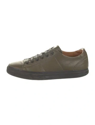 Pre-owned Marc Jacobs Leather Sneakers In Green