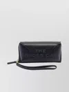 Marc Jacobs Leather Textured Glasses Case With Wrist Strap