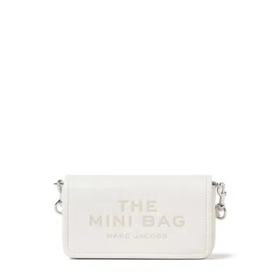 Marc Jacobs Leather The Items Mini Wallet In White