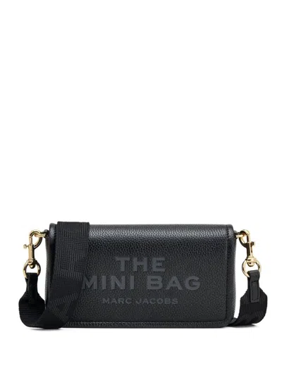 Marc Jacobs Textured Black Bag With Interior Organization