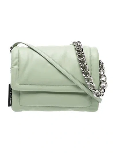 Pre-owned Marc Jacobs Leather The Pillow Bag Large W/ Tags In Green