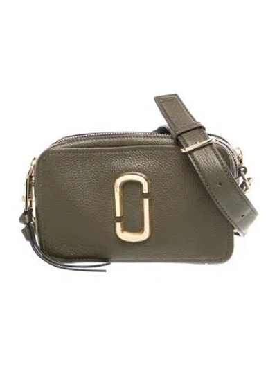 Pre-owned Marc Jacobs Leather The Softshot In Brown