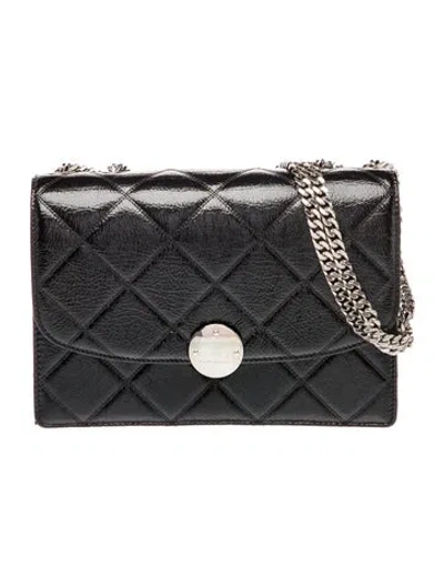 Pre-owned Marc Jacobs Leather Top Handle Bag In Black